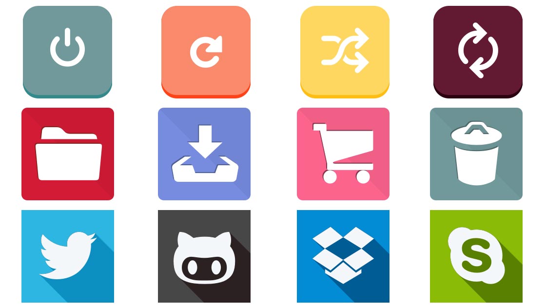 Application icon set
